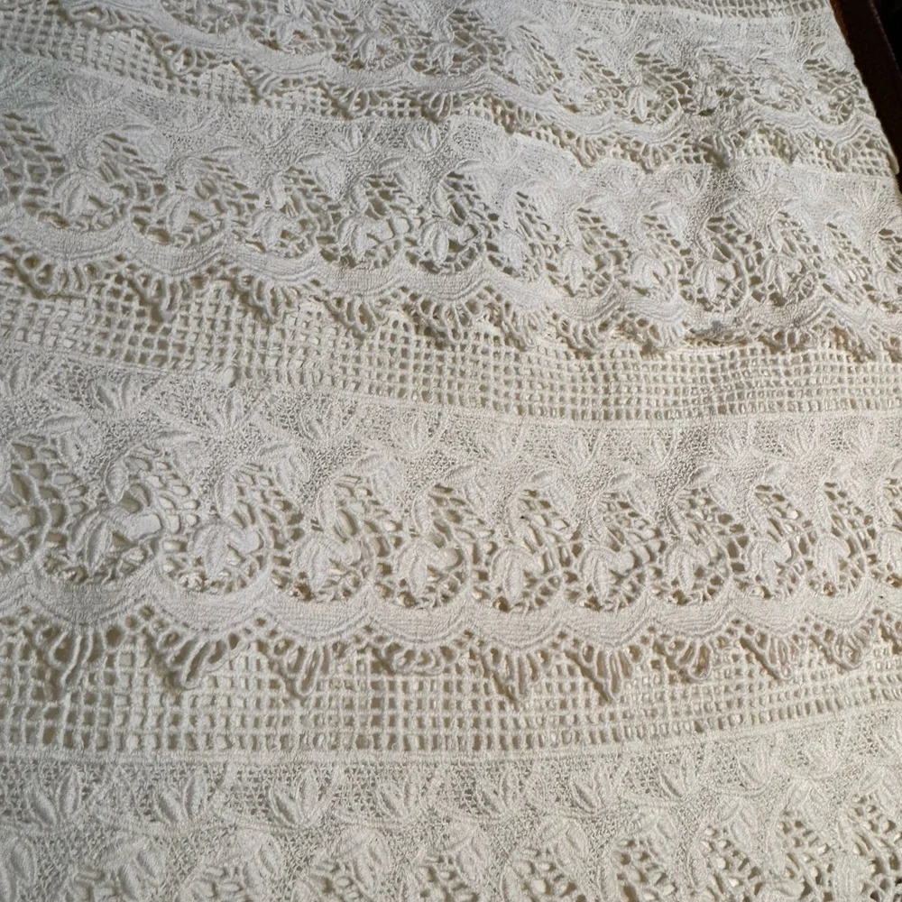 American Eagle Outfitters Cream Crochet Lace Mini Skirt - Picture 2 of 7